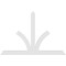 Ekena Millwork Richland Architectural Grade PVC Gable Bracket, 96"W x 64"H x 2"D x 6"F, 16/12 Pitch GBP096X64X0206RIC00 - alternate 2